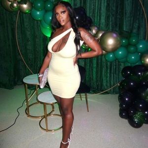 Yellow Bodycon Dress